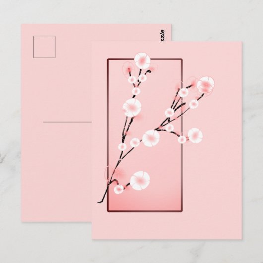 Sakura Briefkaart (Voorkant / Achterkant)
