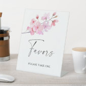 Sakura - bruidsgeschenken pak alsjeblieft één reclamebord met voetstuk (Insitu)