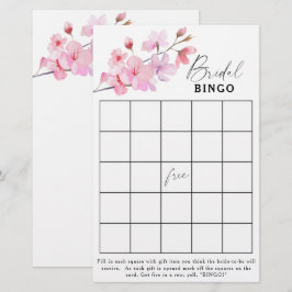 Sakura - Bruidsshowerspel bingo