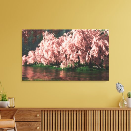 Sakura Canvas Afdruk (Insitu (Woonkamer))