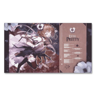 sakura cardcaptor magnetisch visitekaartje