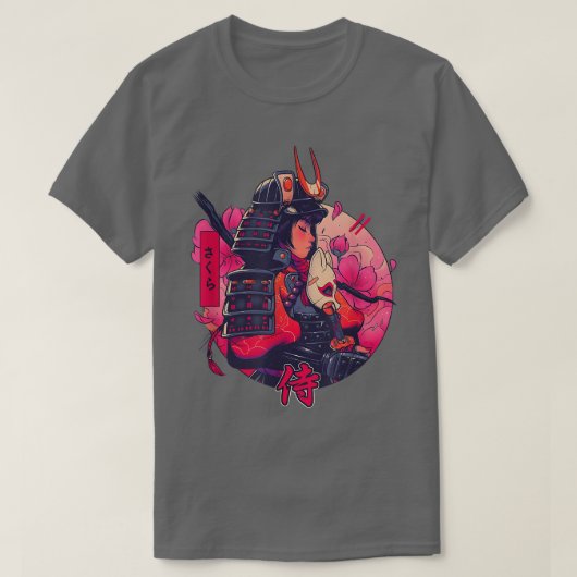Sakura Cherry Bloss Girl T-shirt (Design voorkant)
