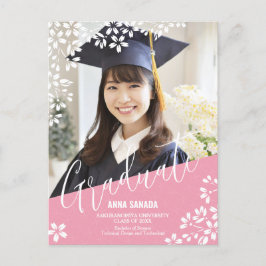 SAKURA/Cherry blossom Afstuderen Aankondiging