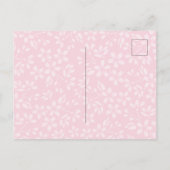 SAKURA/Cherry blossom Afstuderen Aankondiging (Achterkant)