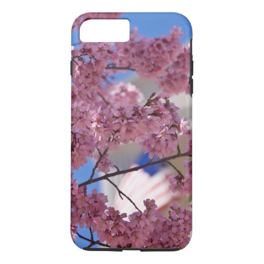 Sakura Cherry Blossom Americana Case-Mate iPhone Case (Achterkant)