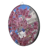 Sakura Cherry Blossom Americana Dartbord (Voorkant Rechts)