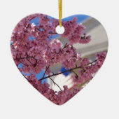 Sakura Cherry Blossom Americana Keramisch Ornament (Voorkant)