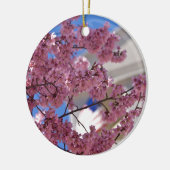 Sakura Cherry Blossom Americana Keramisch Ornament (Links)