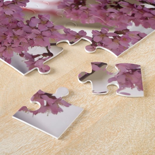 Sakura Cherry Blossom Americana Legpuzzel (Zijkant)