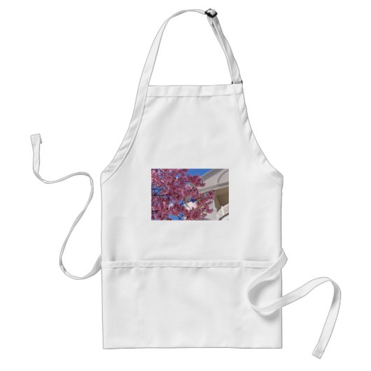 Sakura Cherry Blossom Americana Standaard Schort (Voorkant)