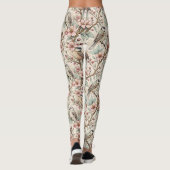  Sakura Cherry Blossom & Bird Aesthetic 2 Leggings (Achterkant)
