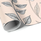  Sakura Cherry Blossom & Bird Aesthetic 3 Cadeaupapier (Rol Hoek)