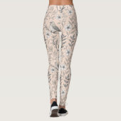 Sakura Cherry Blossom & Bird Aesthetic 3 Leggings (Achterkant)