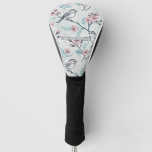  Sakura Cherry Blossom & Bird Aesthetic 4 Golfheadcover