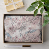  Sakura Cherry Blossom & Bird Aesthetic 5 Tissuepapier (Geschenk)