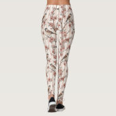  Sakura Cherry Blossom & Bird Aesthetic 6 Leggings (Achterkant)