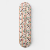 Sakura Cherry Blossom & Bird Aesthetic 7 Persoonlijk Skateboard (Voorkant)