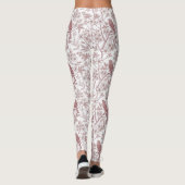  Sakura Cherry Blossom & Bird Esthetisch 1 Leggings (Achterkant)