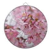 Sakura Cherry Blossom Bleek Pink Dartbord (Voorkant)