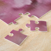 Sakura Cherry Blossom Bleek Pink Legpuzzel (Zijkant)