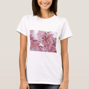Sakura Cherry Blossom Bleek Pink T-shirt
