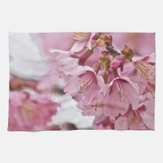 Sakura Cherry Blossom Bleek Pink Theedoek