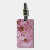 Sakura Cherry Blossom Bleke roze reflecties Bagagelabel (Voorkant verticaal)