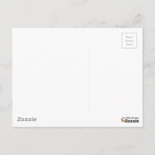 Sakura Cherry Blossom Bleke roze reflecties Briefkaart (Achterkant)