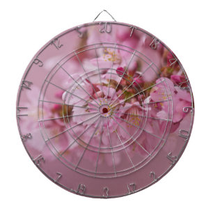Sakura Cherry Blossom Bleke roze reflecties Dartbord