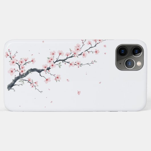 Sakura Cherry Blossom Branch iPhone / iPad case (Achterkant (horizontaal))