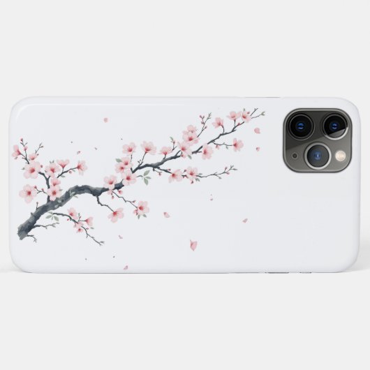 Sakura Cherry Blossom Branch iPhone / iPad case (Achterkant (horizontaal))