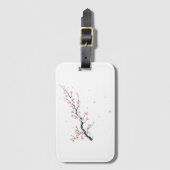 Sakura Cherry Blossom Branch Luggage Tag Bagagelabel (Voorkant (verticaal))
