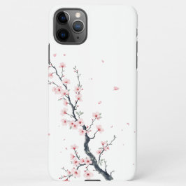 Sakura Cherry Blossom Branch Phone Case iPhone 11Pro Max Hoesje