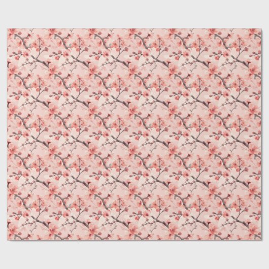 Sakura Cherry Blossom Cadeaupapier (Vlak)
