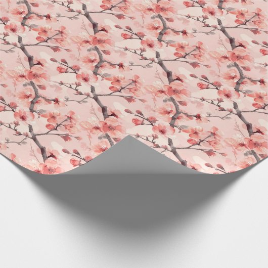 Sakura Cherry Blossom Cadeaupapier (Hoek)