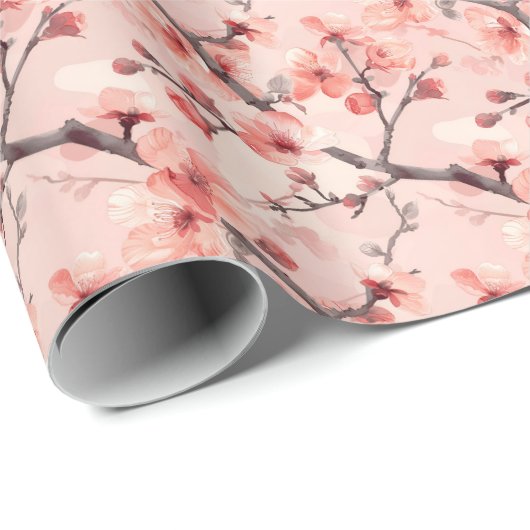Sakura Cherry Blossom Cadeaupapier (Rol Hoek)
