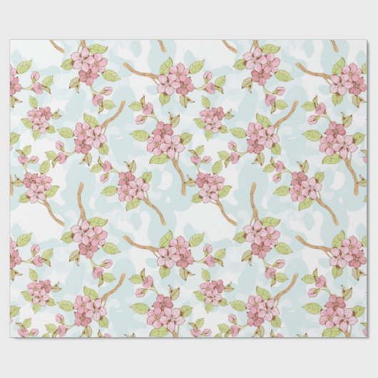 Sakura/Cherry Blossom Cadeaupapier (Vlak)
