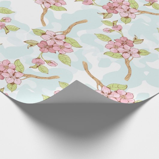 Sakura/Cherry Blossom Cadeaupapier (Hoek)