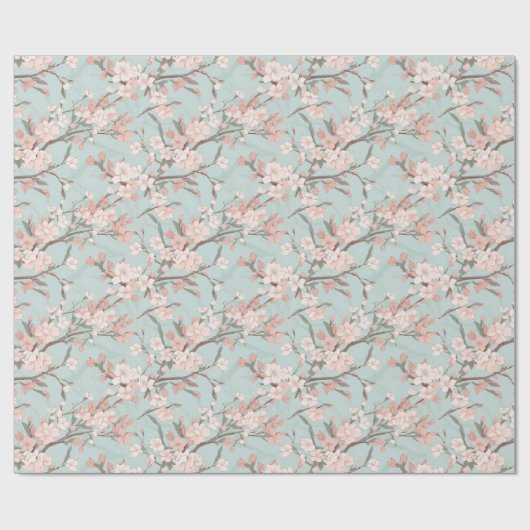 Sakura Cherry Blossom Cadeaupapier (Vlak)