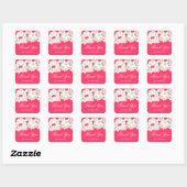 Sakura Cherry Blossom Dank je Sticker (Vel)