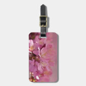 Sakura Cherry Blossom Delicate Pink Bouquet Bagagelabel (Voorkant verticaal)
