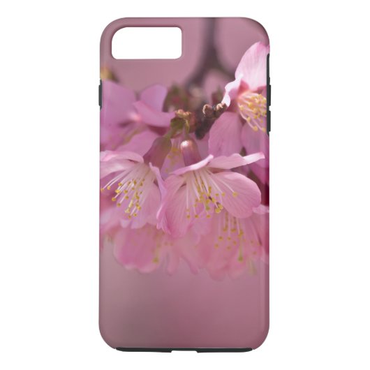 Sakura Cherry Blossom Delicate Pink Bouquet Case-Mate iPhone Case (Achterkant)