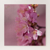 Sakura Cherry Blossom Delicate Pink Bouquet Legpuzzel (Horizontaal)