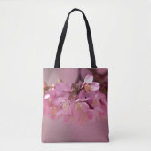 Sakura Cherry Blossom Delicate Pink Bouquet Tote Bag (Voorkant)