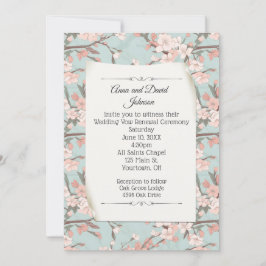 Sakura Cherry Blossom Design voor Voegvernieuwing Kaart