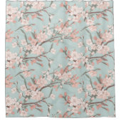 Sakura Cherry Blossom Douchegordijn (Voorkant)