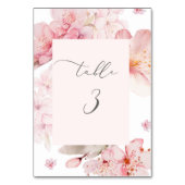 Sakura cherry blossom elegant kaart (Voorkant)