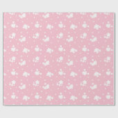 Sakura Cherry Blossom Flower Pattern Cadeaupapier (Vlak)
