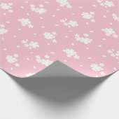 Sakura Cherry Blossom Flower Pattern Cadeaupapier (Hoek)