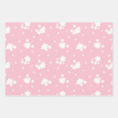 Sakura Cherry Blossom Flower Pattern Inpakpapier Vel (Voorkant 2)